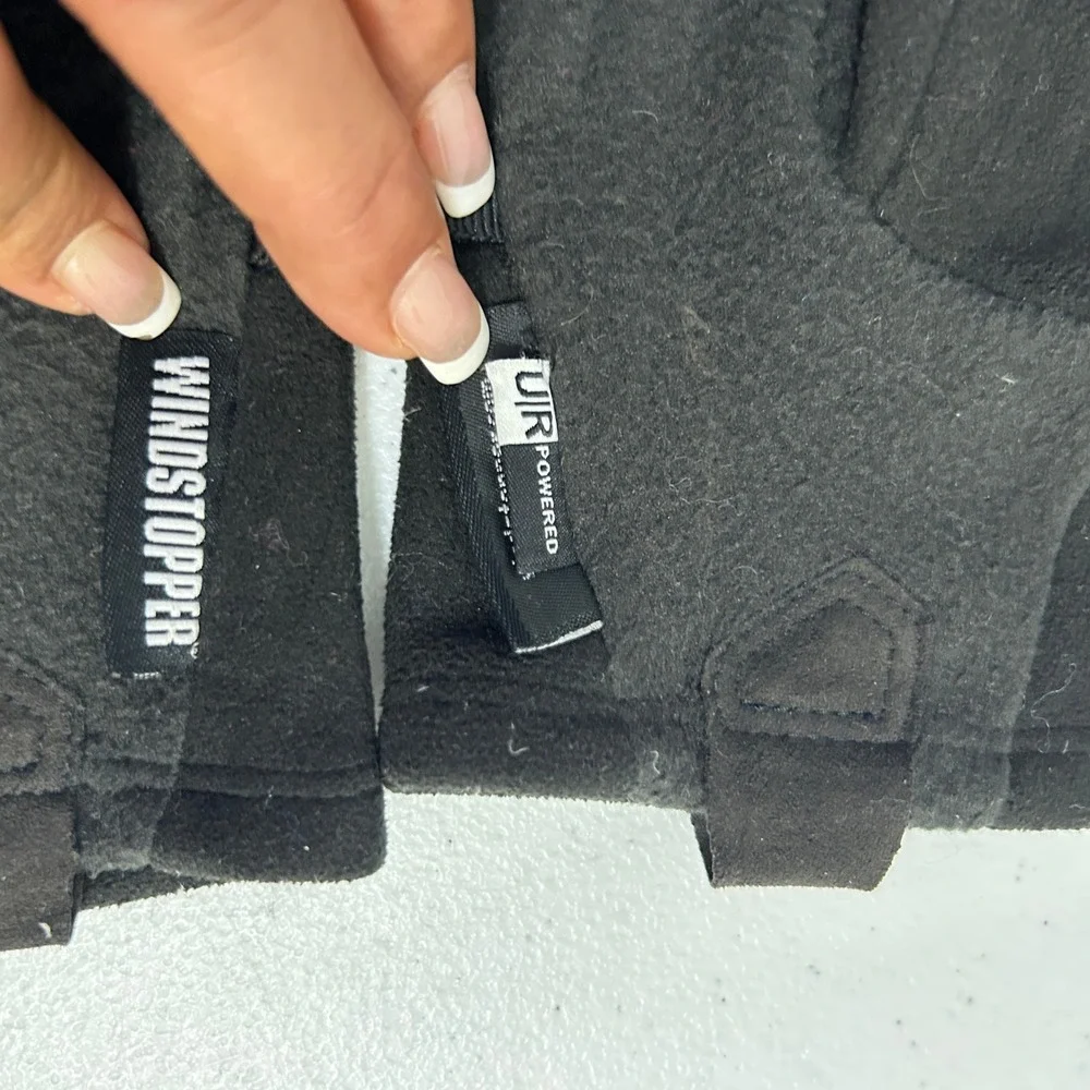 The North Face Womens Windstopper UR Powered Fleece Gloves Black Small 5562